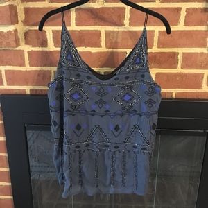 Beaded Lucky Brand Top